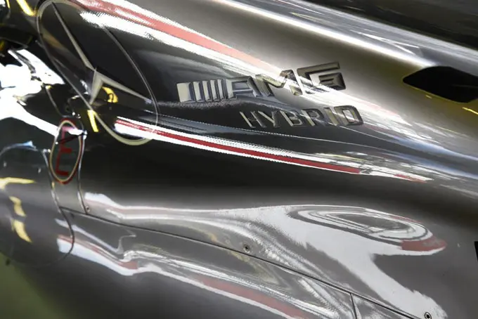 Mercedes F1 W06 Hybrid Filming Day racexpress