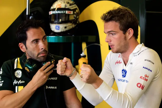 Giedo van der Garde Caterham F1 Team