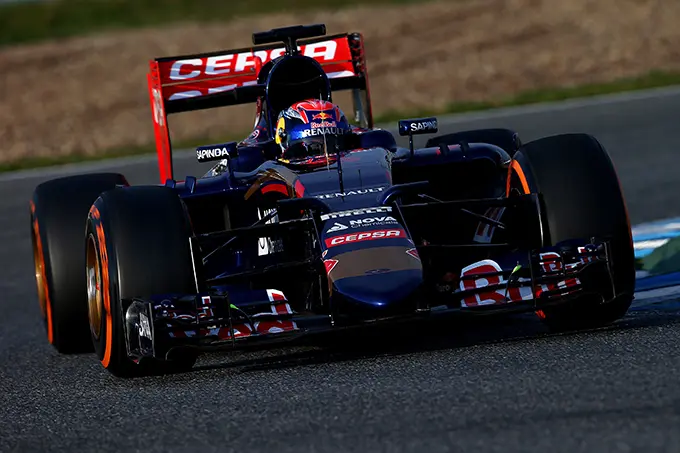 Max Verstappen Jerez Formule 1 test 2015
