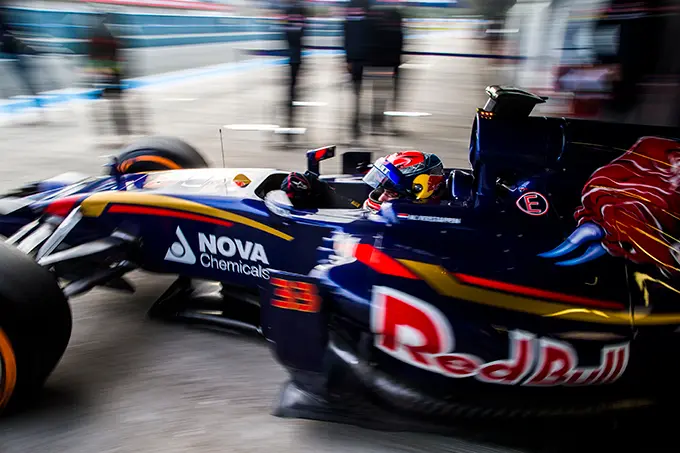 Max Verstappen Jerez Formule 1 test 2015
