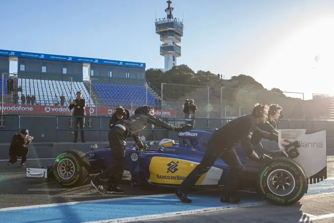 sauber c34
