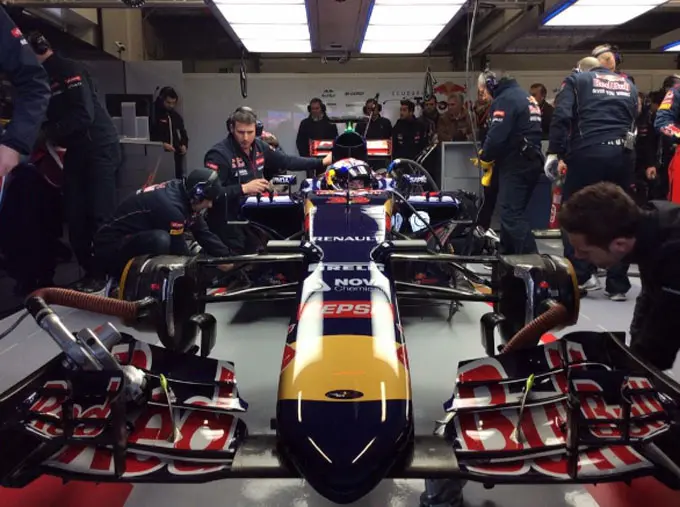 Max Verstappen Jerez Toro Rosso F1