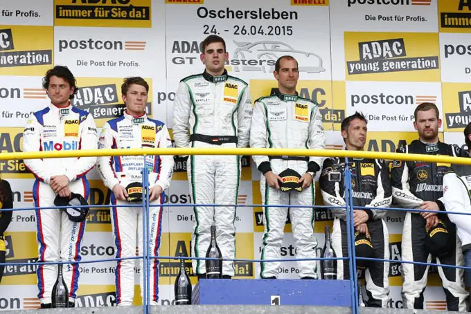 ADAC GT Masters podium