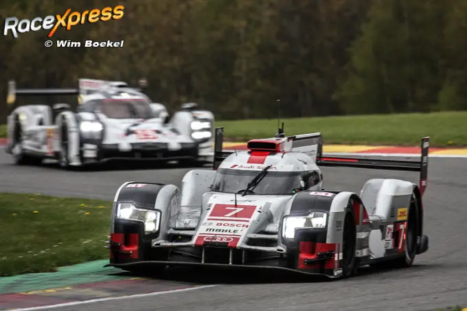 audi en porsche in spa