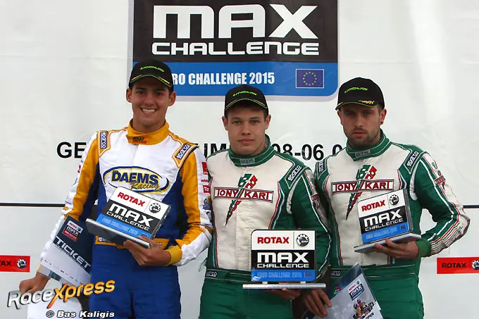 Podium Rotax Max Senior