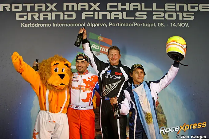 Podium Team The Netherlands en Jim Ringelberg