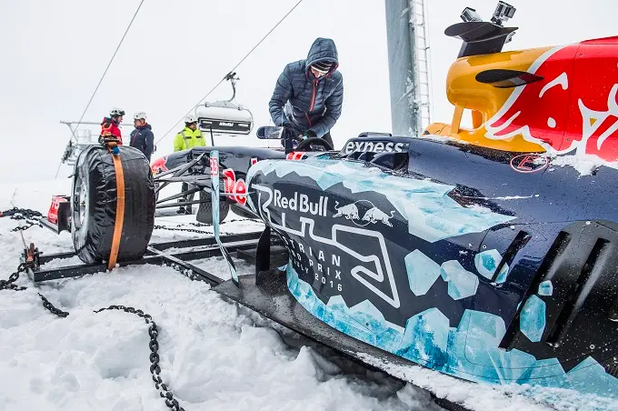 Formel 1 Kitzbuhel Hahnenkamm Max Verstappen Red Bull Hahnenkamm-Rennen 2016