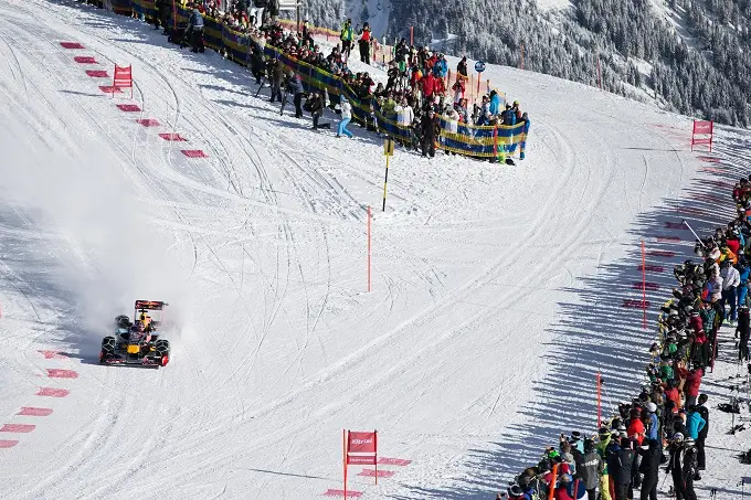 Max Verstappen Kitzbuhel Red Bull Racing 2016
