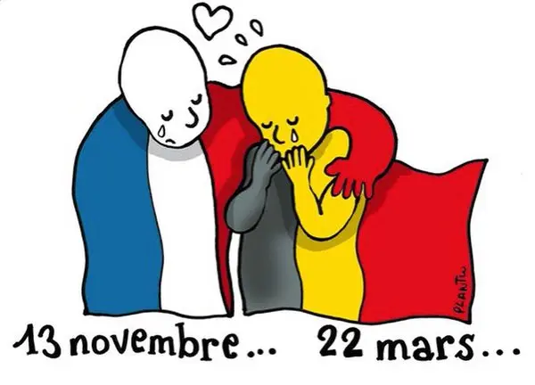 aanslagen Parijs 13 november aanslagen Brussel 22 maart