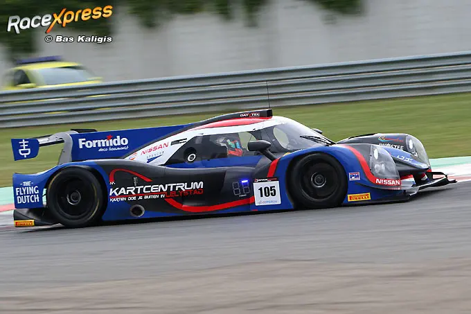 Milan Dontje in de snelle Ligier LMP3