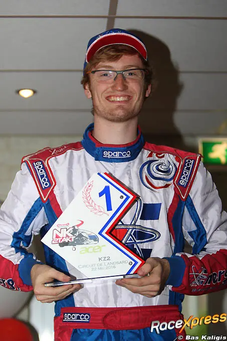 Finn Kooijman Energy kart