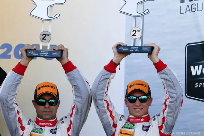 Renger van der Zande en Alex Popow op podium podium