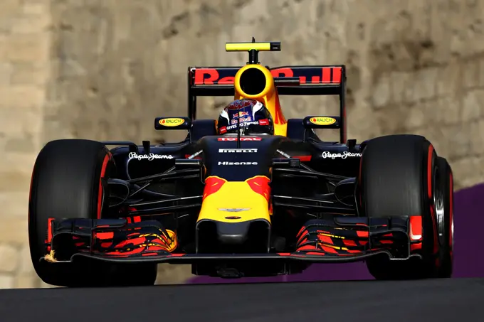 Max Verstappen F1 GP Azerbeidzjan Bakoe