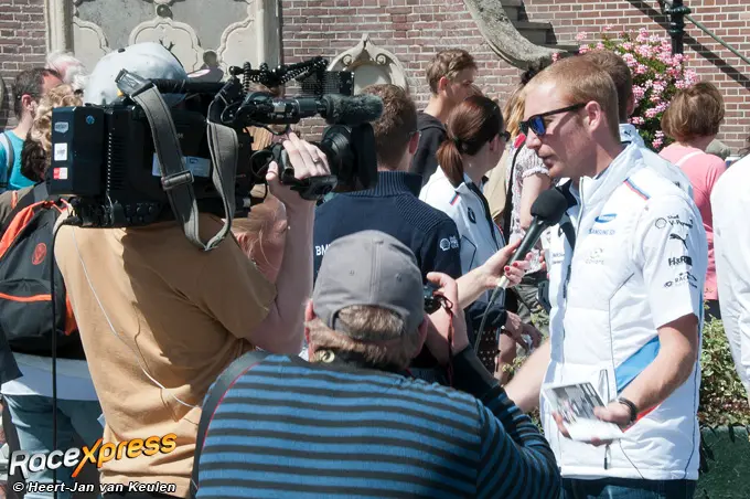 DTM Handtekeningen Centrum Zandvoort