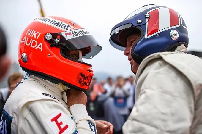 Niki Lauda en Jos Verstappen