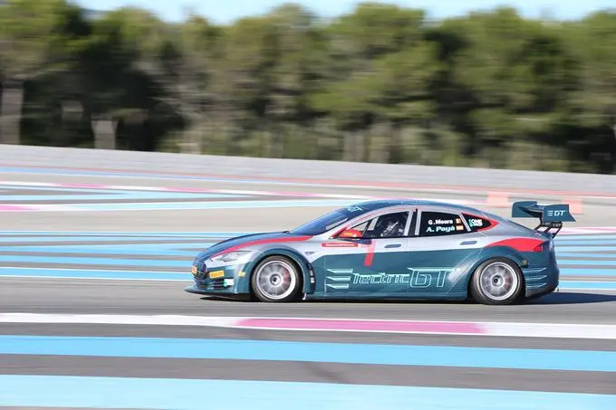 Electric GT Championship Tesla Heinz Harald Frentzen