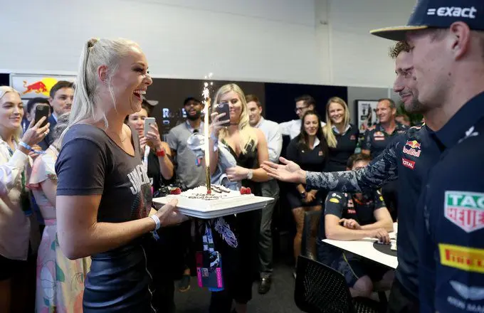 Lindsey Vonn Formula One Red Bull