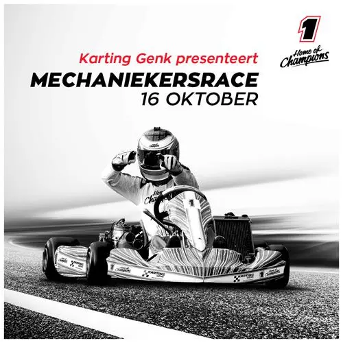 Karting Genk recreantenrace of mekaniekersrace