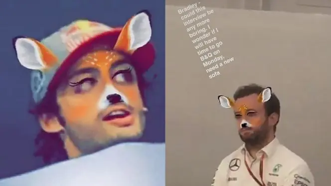 snapchat lewis hamilton 2