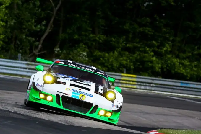 Porsche 911 GT3 groen