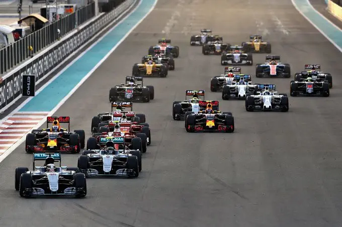Start GP van Abu Dhabi