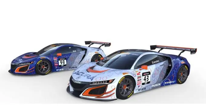 Kox Acura GT3 both