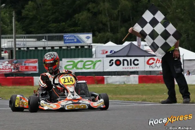 Sam Claes sterk NK in Kerpen