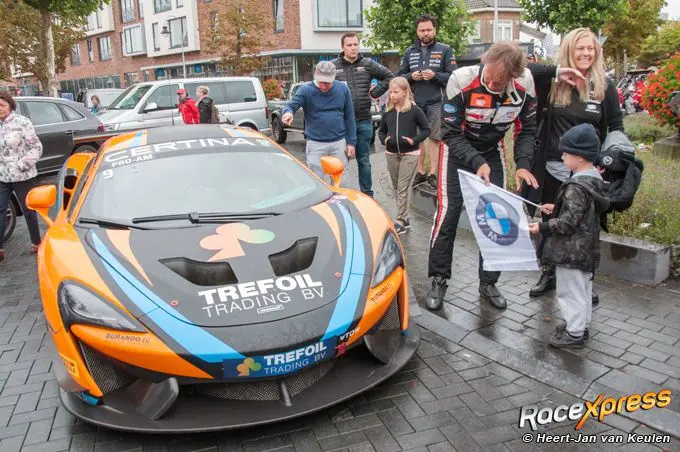 DTM- publieksevenement in het centrum van Zandvoort