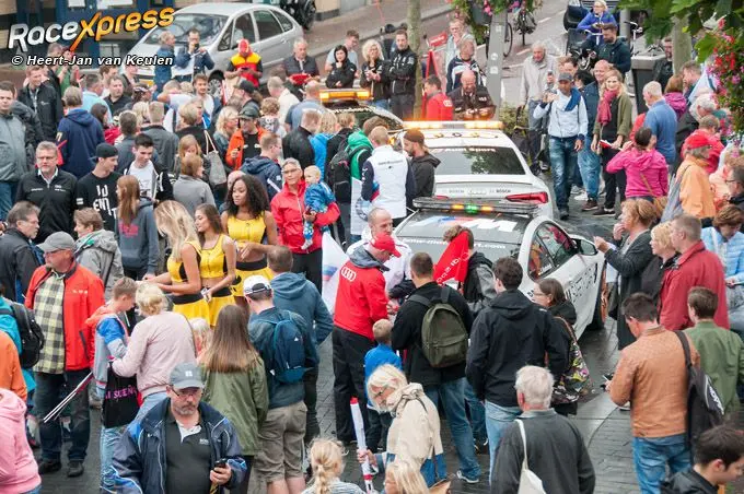 DTM- publieksevenement in het centrum van Zandvoort