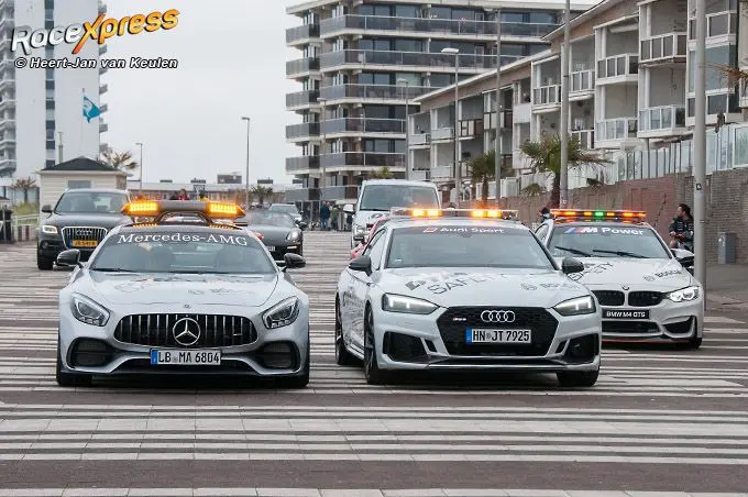 DTM- publieksevenement in het centrum van Zandvoort