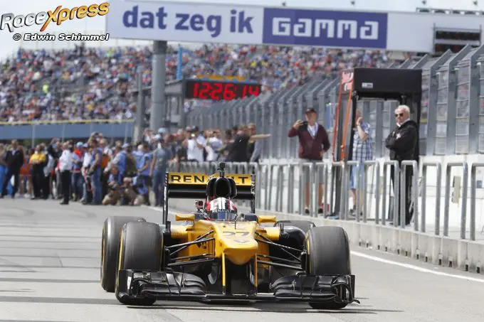 Nico Hulkenberg F1 demo Renault Sport F1