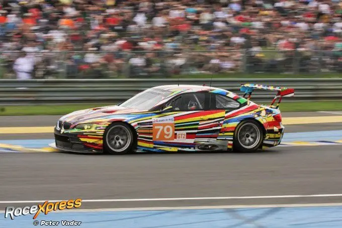 peter vader bmw art car le mans 2010