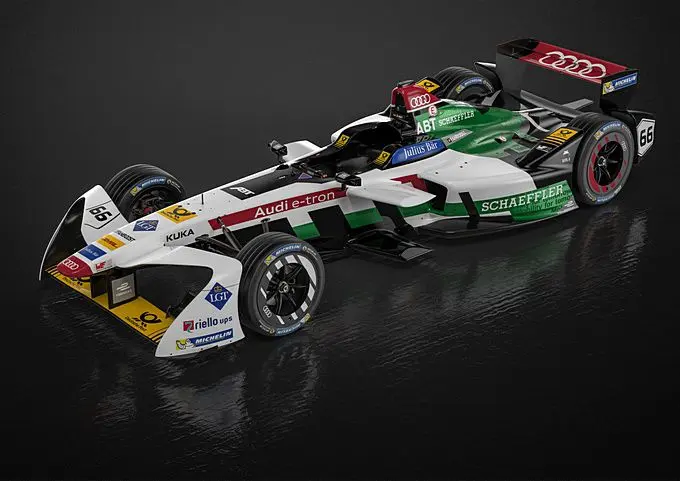 nieuwe Formule E racer Audi