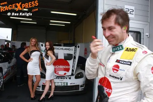 Heinz Harald Frentzen Corvette sponsored by Playboy