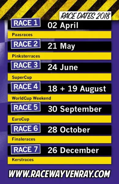 Raceway Venray kalender