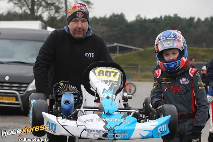 Van karts naar Rallycross; Nathan wil net als zijn vader over een paar jaar in de Rallycross