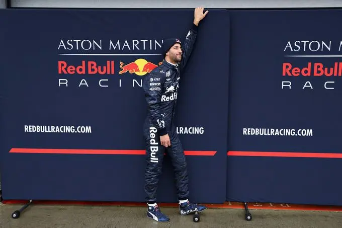 Red Bull camouflage livery