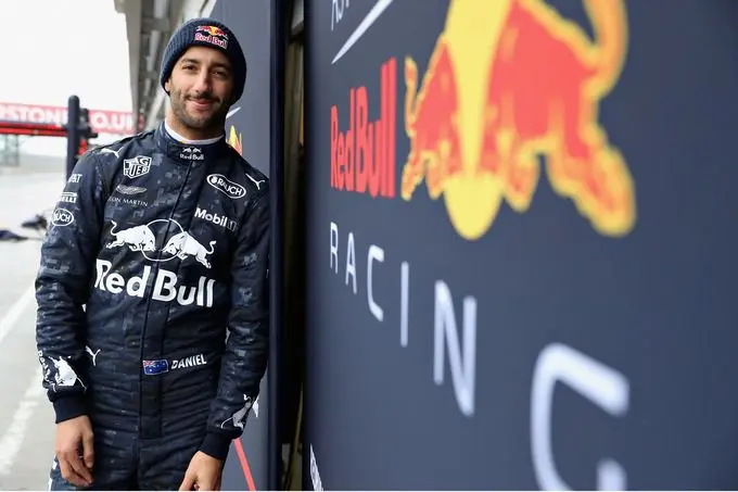 Red Bull camouflage livery