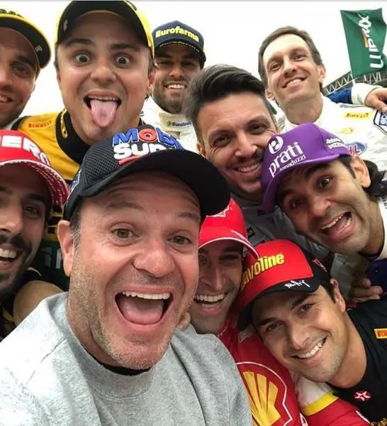 Selfie Barrichello