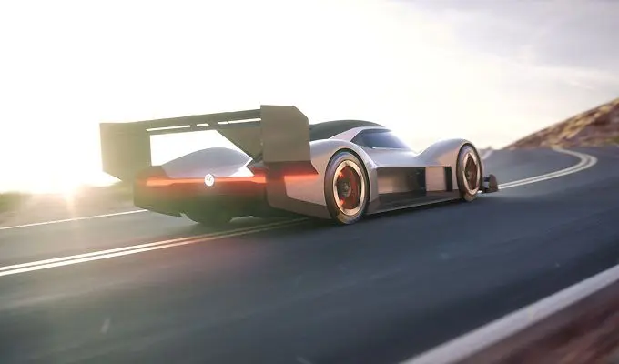 Volkswagen I.D. R Pikes Peak International Hill Climb in de Rocky Mountains