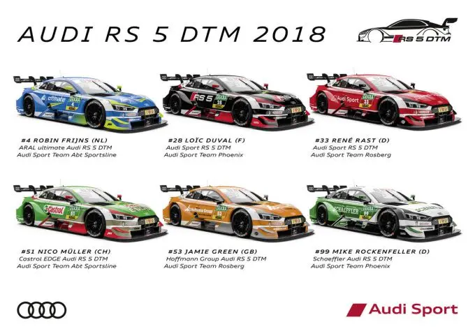 dtm audi 2018