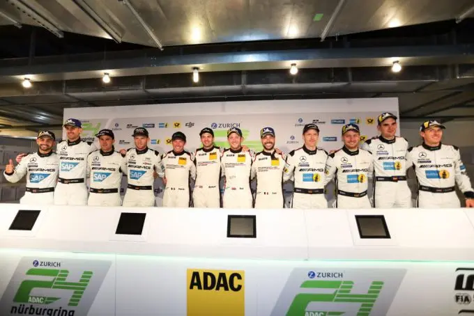 Podium 24 Stunden Nürbrugring Nordschleife