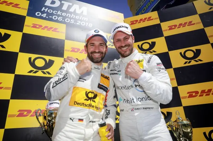 Timo Glock en Gary Paffett