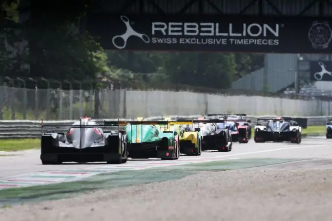 ELMS Monza Rebellion rijtje