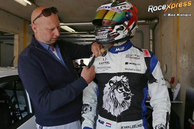 Martijn van Leeuwen en vader Richard van Leeuwen