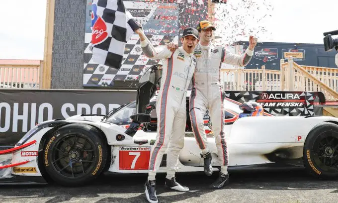 Totale dominantie van het Acura Penske team in Mid-Ohio