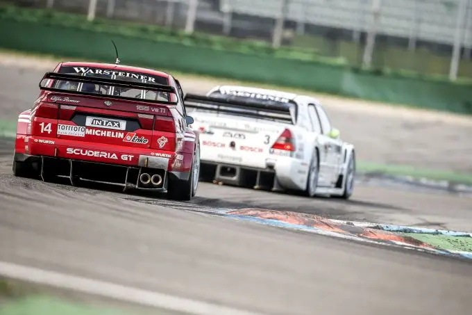 Touring Car Classics Alfa en Mercedes achterkant