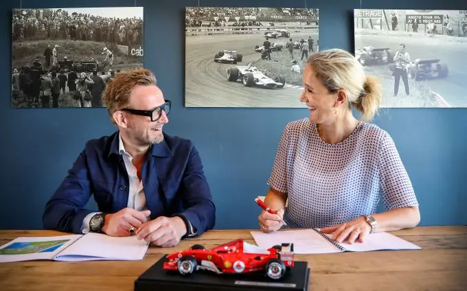 Shell sluit een driejarige sponsorovereenkomst met Circuit Zandvoort