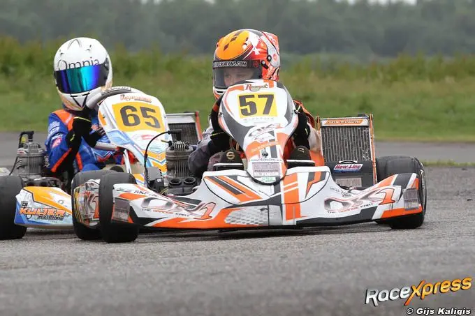 Youri Bonte op weg naar podium