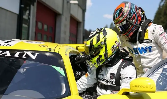 Renger van der Zande en Edoardo Mortara